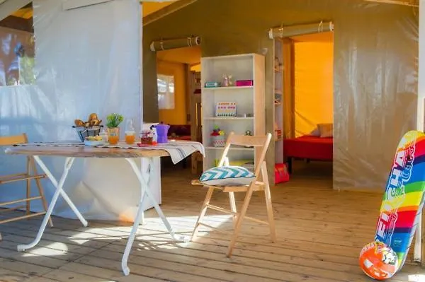 Eurocamp Tents At Campsite Polari Rovinj Croatia