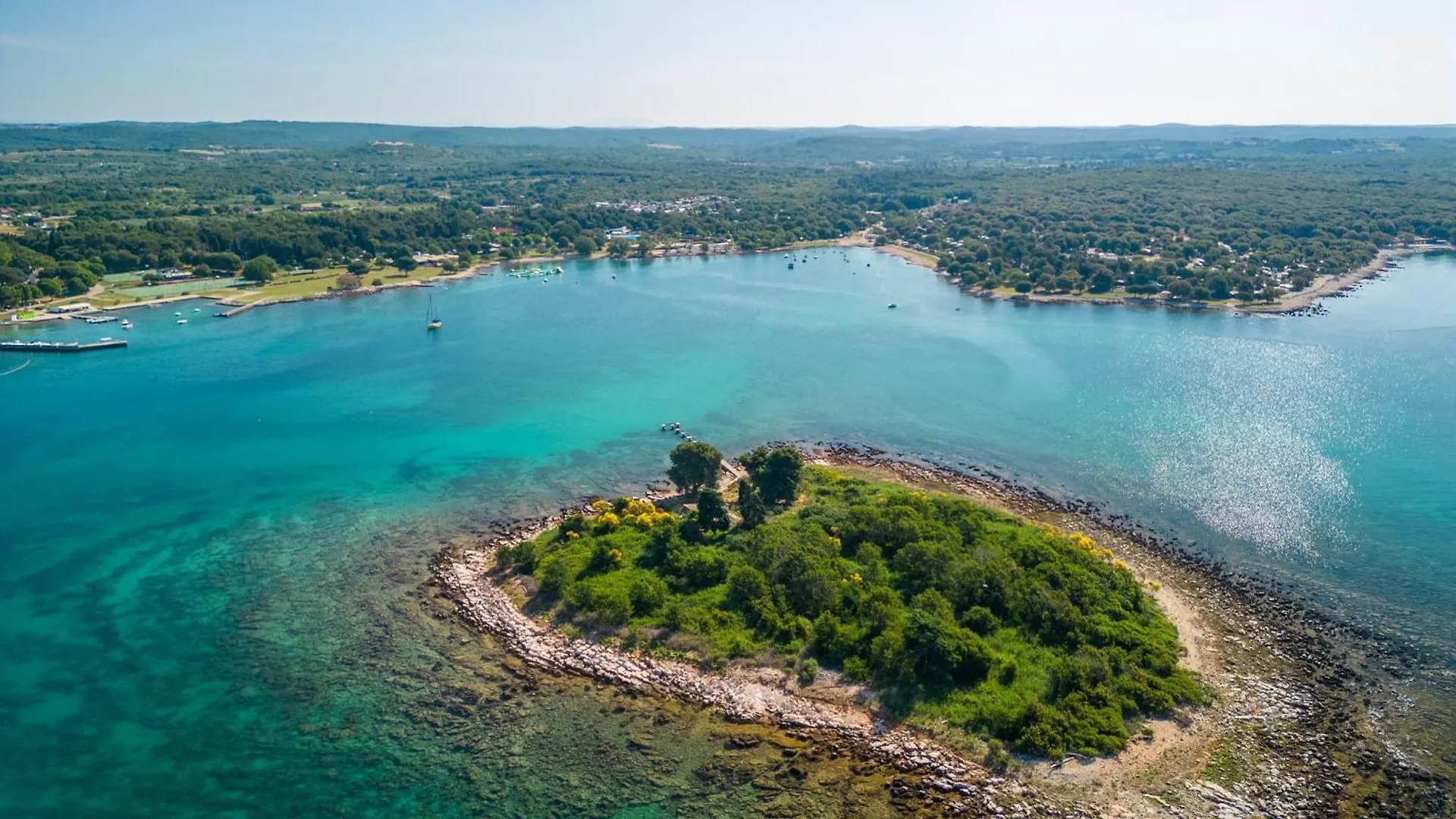 Eurocamp Tents At Campsite Polari Rovinj Holiday park