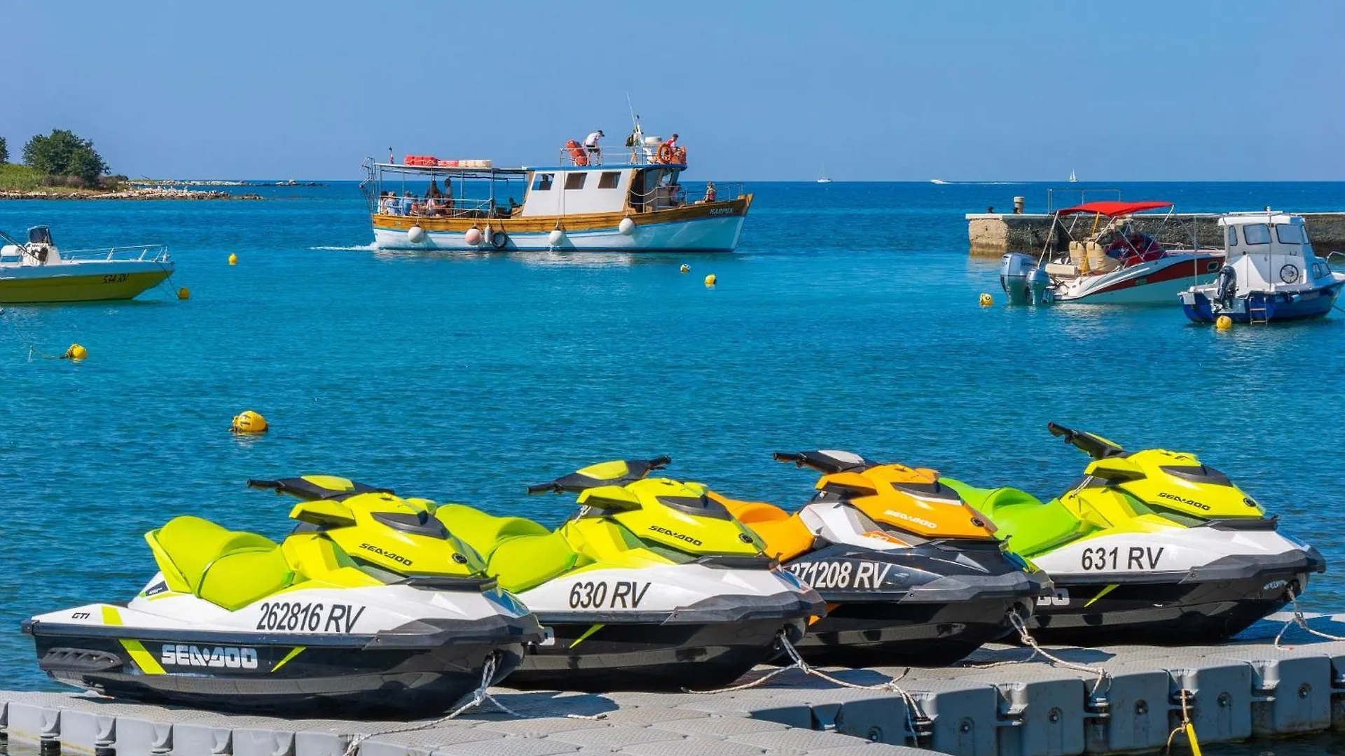 Eurocamp Tents At Campsite Polari Rovinj Croatia