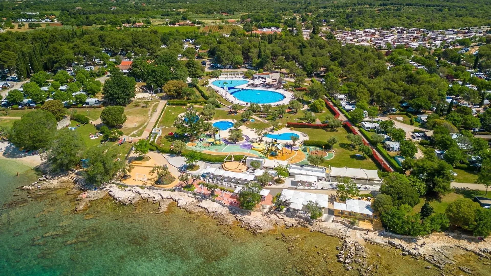 Eurocamp Tents At Campsite Polari Rovinj