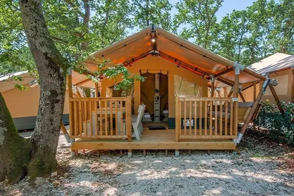 Eurocamp Tents At Campsite Polari Rovinj