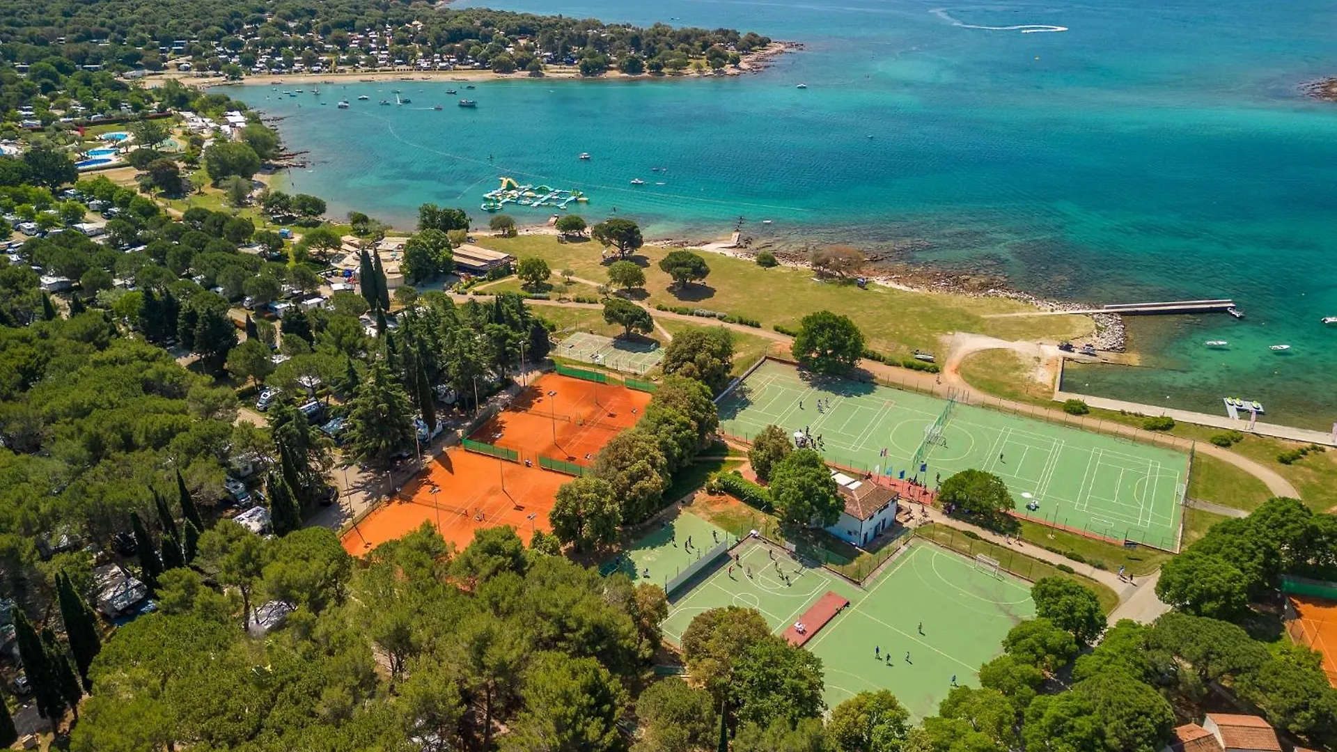 Eurocamp Tents At Campsite Polari Rovinj Ferienpark